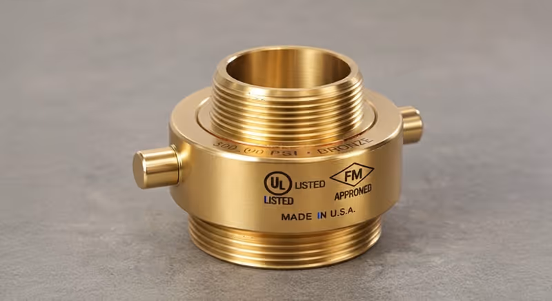Adaptador Bronce D-327 Elkhart Brass | Configuración No Publicada