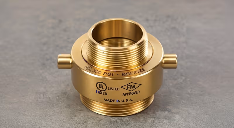 Adaptador Swivel S-327 Bronce 2.5" | Elkhart Brass México
