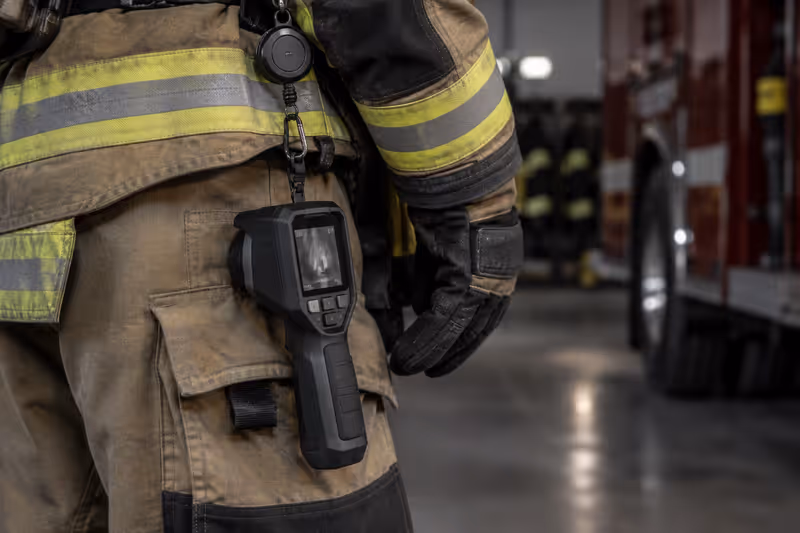 Cámara térmica FLIR K33 para bomberos