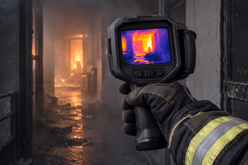 Cámara térmica FLIR K75 para bomberos