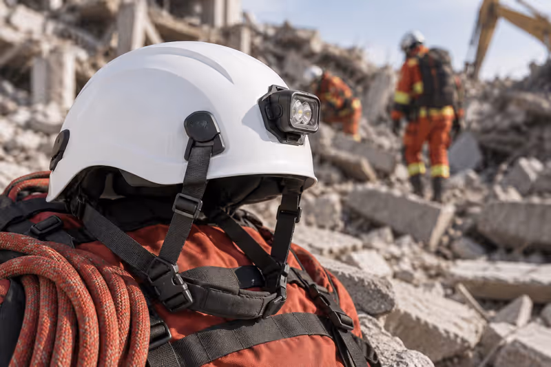 Casco de bombero Bullard USRX