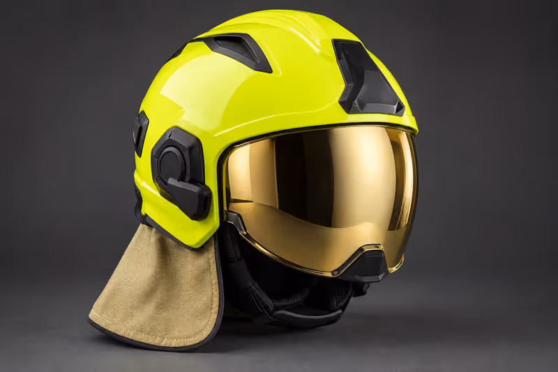 Casco de bombero MSA Gallet F1 XF
