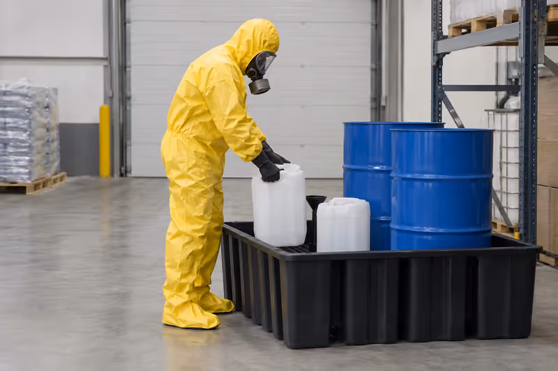 Overol químico DuPont Tychem 2000 C