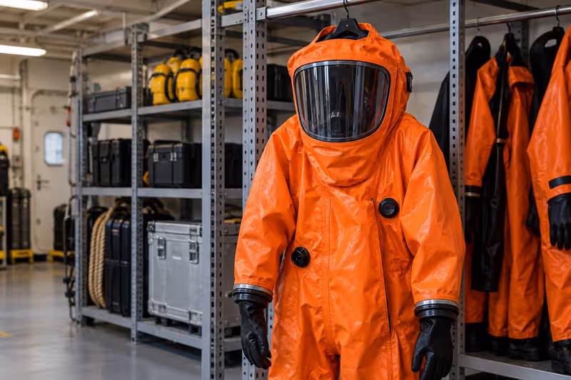 Traje hazmat Respirex GTB ET