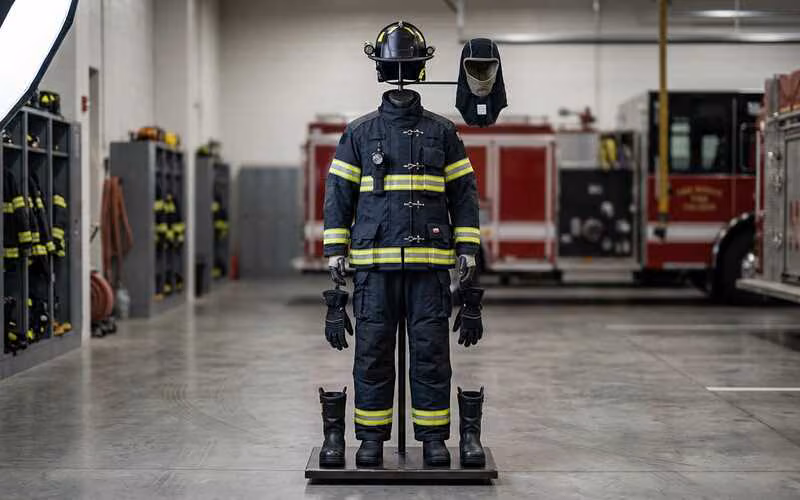 Certificaciones verificables NFPA y UL en cada entrega de equipo para bomberos
