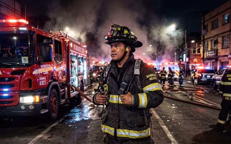 Equipamiento de cuerpos de bomberos y estaciones en México