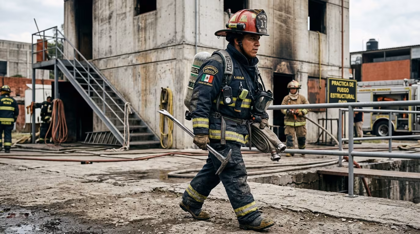 Tipos de trajes para bomberos: estructural, forestal, industrial y aproximación