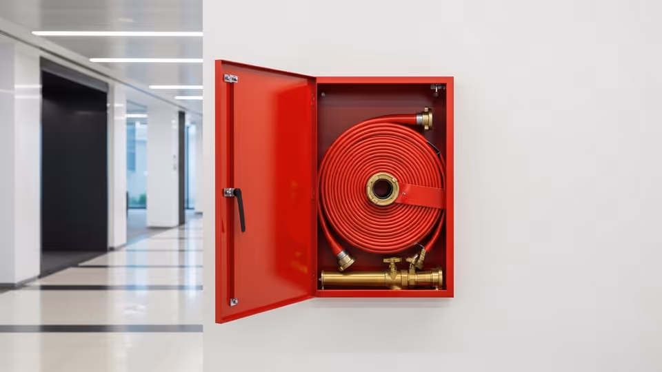 Red contra incendios en edificio de gran altura NFPA 14