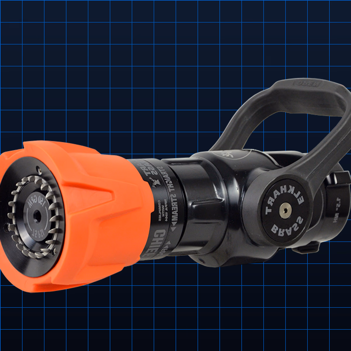 Boquilla Chief XD® Elkhart Brass | Boquilla Fog Nozzle Flujo Fijo — vista 3