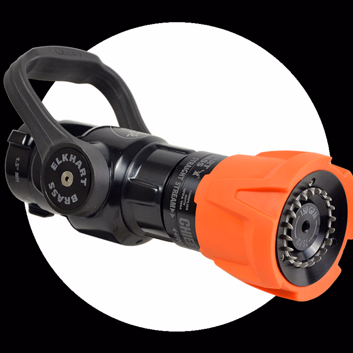 Boquilla Chief XD® Elkhart Brass | Boquilla Fog Nozzle Flujo Fijo — vista 2
