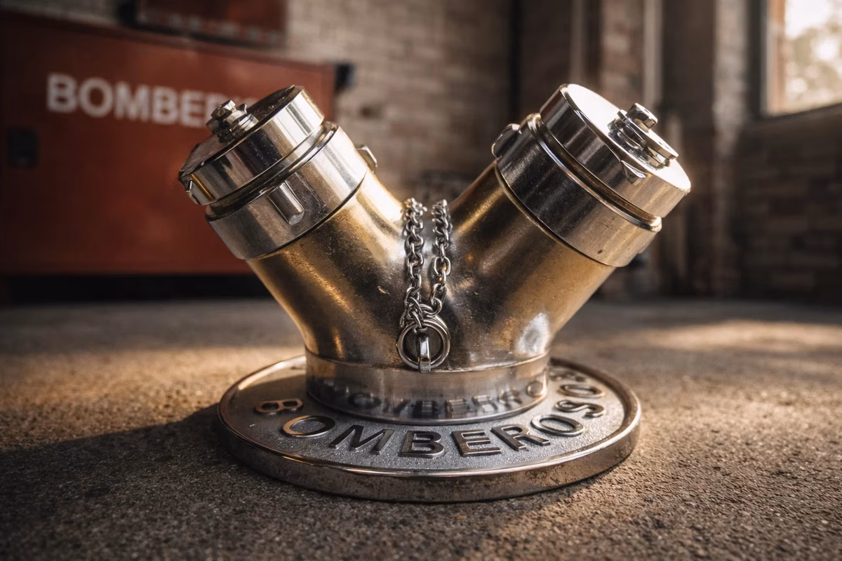 Toma Siamesa Clappered Elkhart Brass | Distribuidor Autorizado México — vista 3