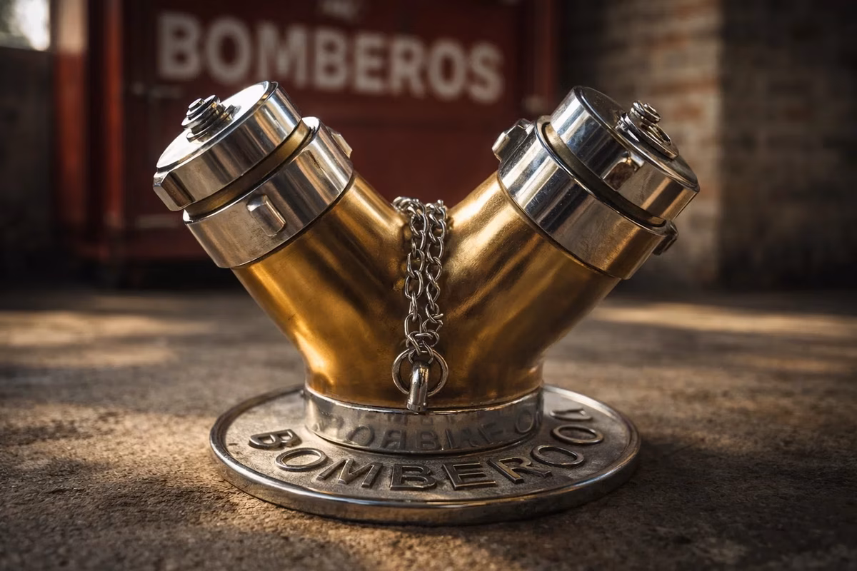Toma Siamesa Clappered Elkhart Brass | Distribuidor Autorizado México — vista 4