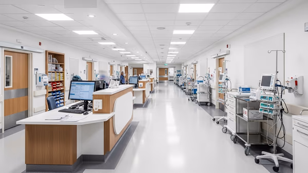 Área de operaciones de Hospital Médica Sur con protección contra incendios — Hospital Médica Sur