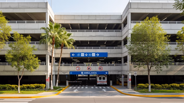 Exterior de Hospital Médica Sur — certificado por Gama de México — Hospital Médica Sur