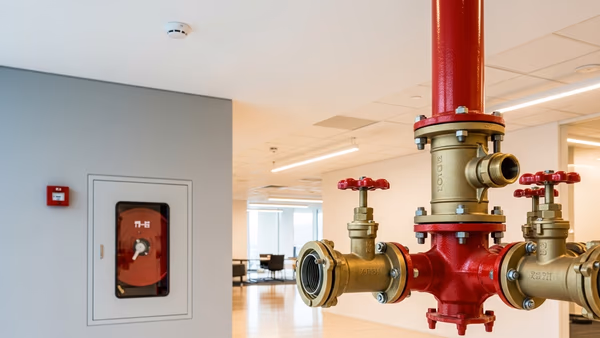 Gabinete contra incendio certificado en Torre BBVA Ciudad de México — Torre BBVA Ciudad de México