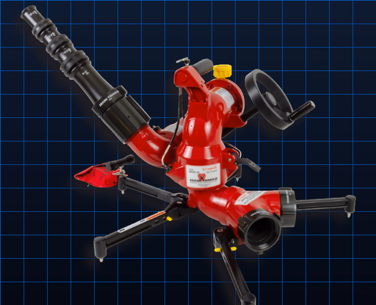 Monitor Stinger 2.0 Elkhart Brass | Deck Gun y Monitor Portátil — vista 3