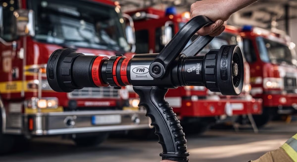 Boquilla Phantom XD 15-250 GPM NFPA 1964 Elk-O-Lite | Elkhart Brass — vista 4
