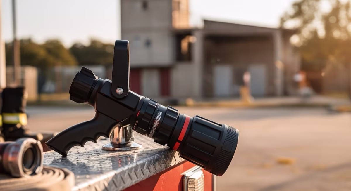 Boquilla Mid-Force TFT 70-200 GPM Dual Presión 50/100 PSI NFPA 1964 — vista 3