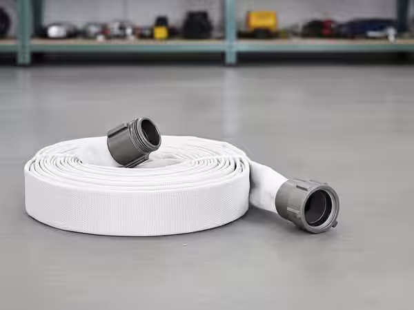 Manguera Millhose Amarilla Alta Visibilidad 2.5" x 30m