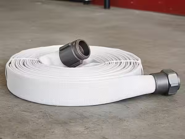 Manguera Millhose Amarilla Alta Visibilidad 2.5" x 30m — vista 3