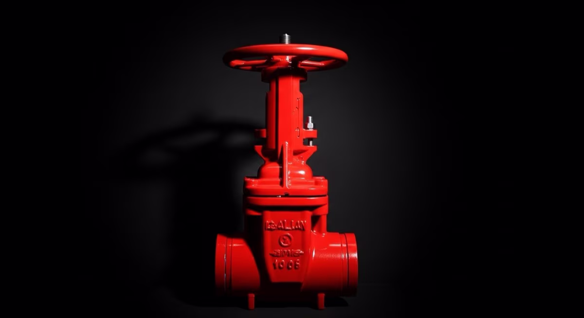 Válvula Compuerta OS&Y 4" Ranurada 175 PSI — vista 3